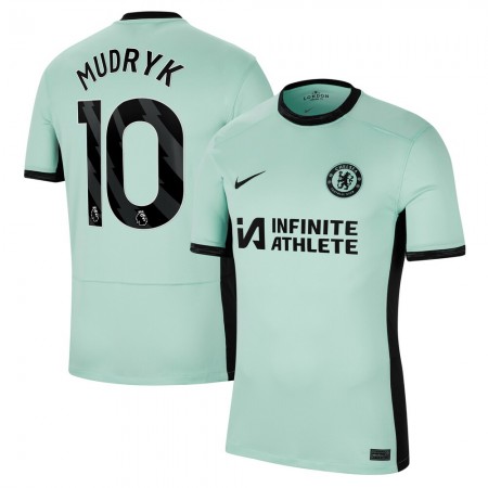 Chelsea Mudryk 10 Tredjedrakt 2023-24 Kortermet Chelsea Mudryk 10 Tredjedrakt 2023-24 Kortermet